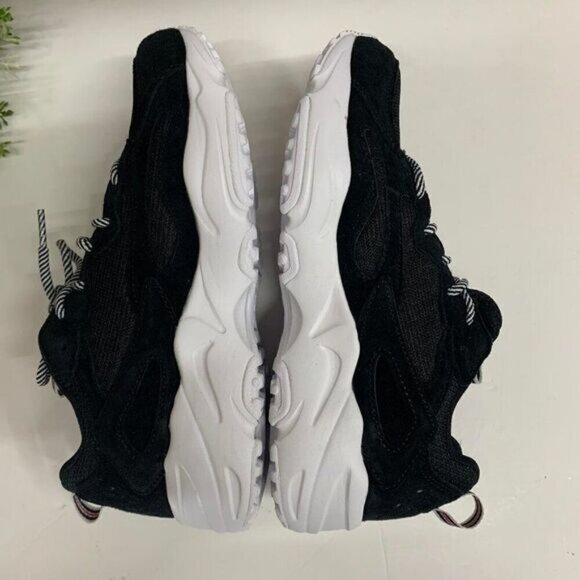 Fila Womens Ray Tracer Mesh Low-Top Fashion Lace Up Sneakers Sz 6.5 Black - Picture 7 of 9